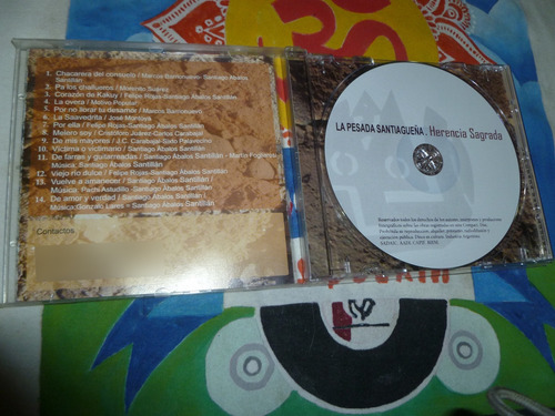 La Pesada Santiaguña - Herencia Sagrada - Cd - 40 - Estándar (Usado)