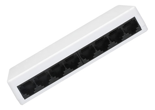 Switch De 8 Puertos 10/100 Mbps Red Lan Internet Cat Rj45