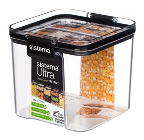 Recipiente Hermético Vianda Sistema Ultra 700ml