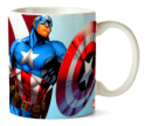 Mug Marvel - Taza Del Capitan America