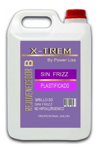 Bidon 5 Litros De Rejuv B X Capilar Anti Frizz Envio Al Pais