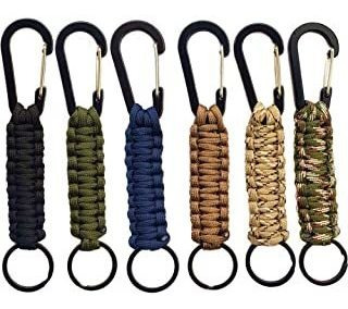 Morange Paracord Llavero Mosquetón, Conjunto De 6 Actividade