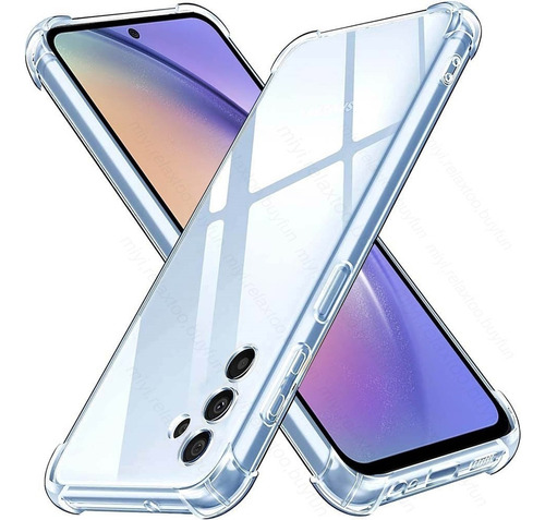 Funda Para Samsung Galaxy Series Suave Transparente Airbag Samsung Galaxy A24 4g