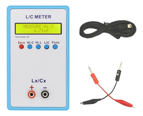 Medidor Lc 1pf-100mf 1uh-100h Lcd Digital Capacitancia R