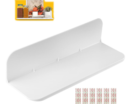 Estante Blanco De Pared Pequeño Para Dormitorio