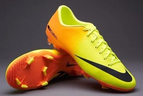 Nike mercurial amarillos sales con naranja