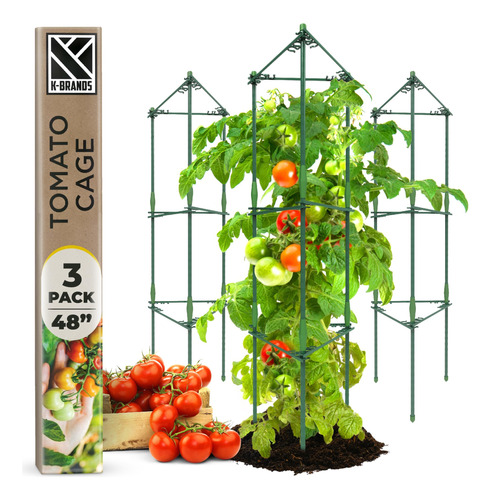 K-brands Jaula De Tomate  Enrejado De Tomate Premium Y Sopo