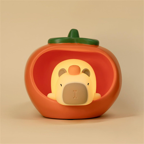 Lámpara Dimmable Silicona Capibaras Usb Para Niños Color De La Estructura Color De La Pantalla