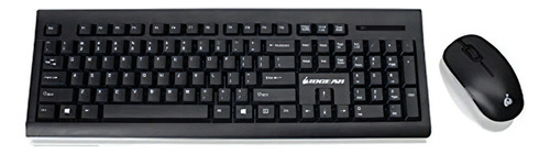 Combo de teclado y mouse inalámbricos Iogear gkm552rb de 2.4 GHz apto Windows XP/7/8/10 Mac