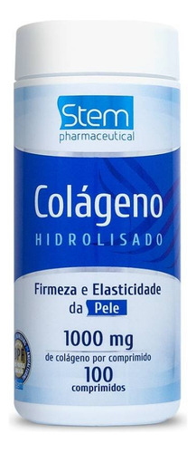 Colágeno Hidrolizado 100 Comprimidos (1g Por Comp)sin Azúcar