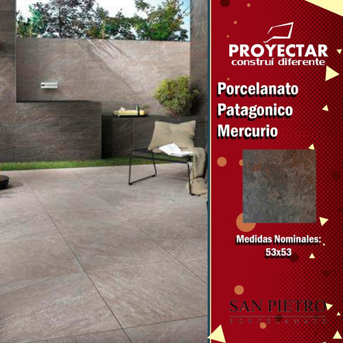 Imagen 2 de 4 de Por San Pietro Patagon Mercurio 53x53 1ra Proyectar