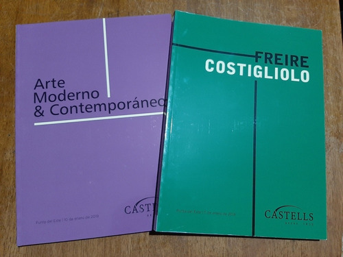 Freire - Costigliolo. Arte Moderno Y Contemporaneo. Catalogo