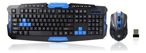 Kit de teclado y mouse inalámbrico Haing HI-8118