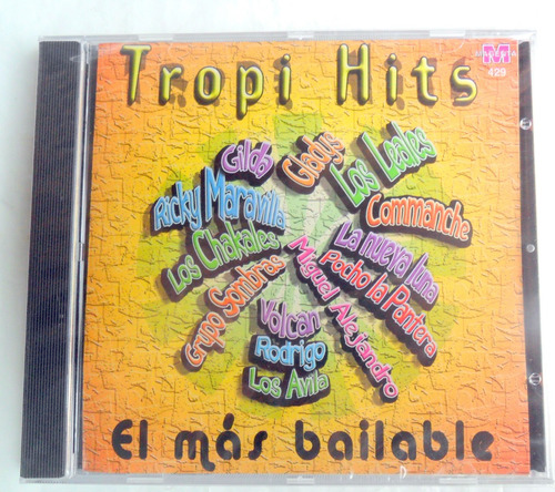 Tropi Hits : El Mas Bailable * Cd Nuevo Original En Stock !