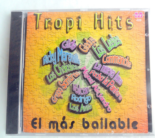 Tropi Hits : El Mas Bailable * Cd Nuevo Original En Stock !