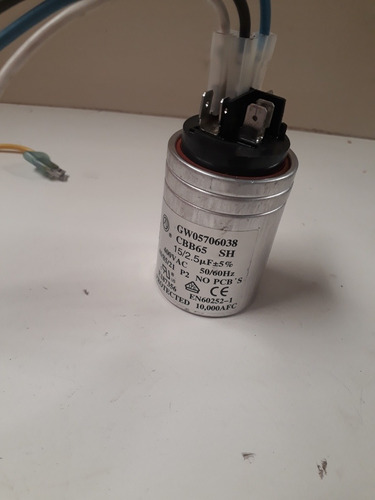 Capacitor Ar Condicionado Springer Duo 15+2.5uf