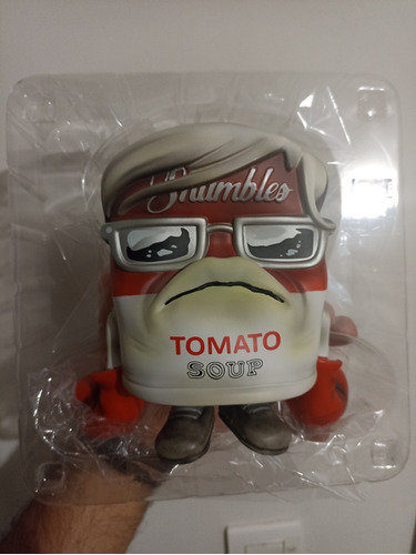 Andy Warhol's  Condensed Art Toy Tomato Soup Mighty Jaxx