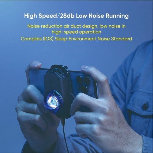 Enfriador Turbo Zte Nubia Redmagic Para 7 / 7s Transparente