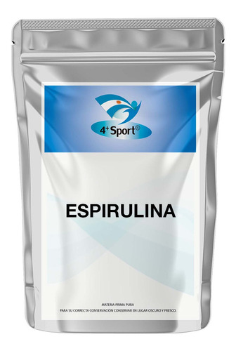 Espirulina Pura 50 Gr Proteina Natural De Alga Vip 4+ Sabor Caracteristico