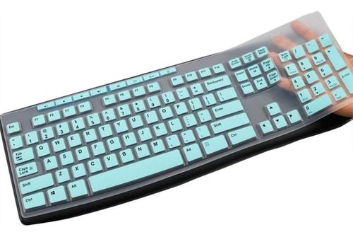 Funda Protectora De   Ultrafina Teclado Logitech K200 K...