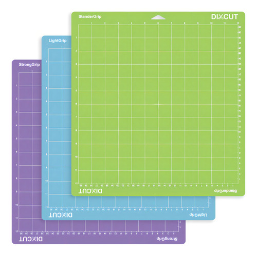3 Bases De Corte Para Silhouette Cameo Cricut 30,5x30,5cm Mecolour