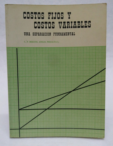 Costos Fijos Y Costos Variables C.p. Miguel Ángel Peralta