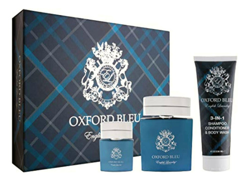 English Laundry Oxford Bleu 3 Piece Fragrance Gift Set