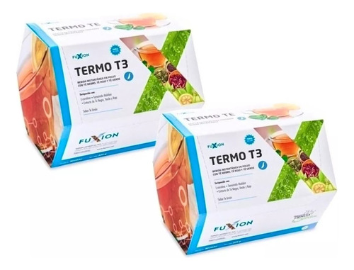 Fuxion Termo T3 Baja De Peso De Forma Natural Te De Limon