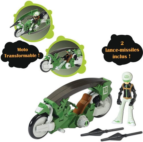 Moto Ben 10 Omniverse Tenn Speed Cycle Sunny Cód.649 Sunny