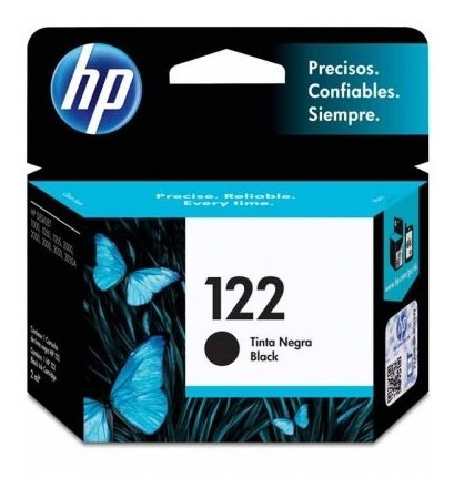 Hp Cartucho De Tinta Hp 122 Negra Original Ch561hl Hp Tk546