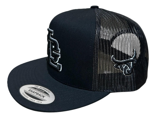 Gorras Yupoong Diseño Vaquero Bordado Frontal Y Lateral 3d Lost / Calf01 Ajustable Bordado 3d