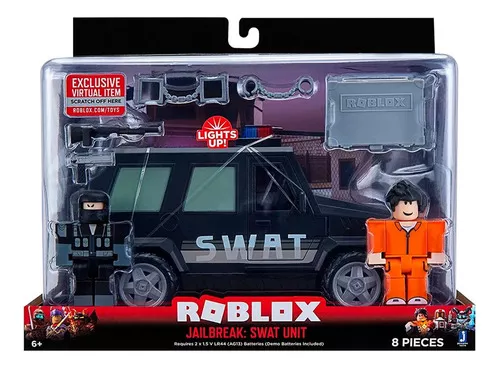 Boneco Montar Roblox Compatível Com Lego Jailbreak Vigilante em