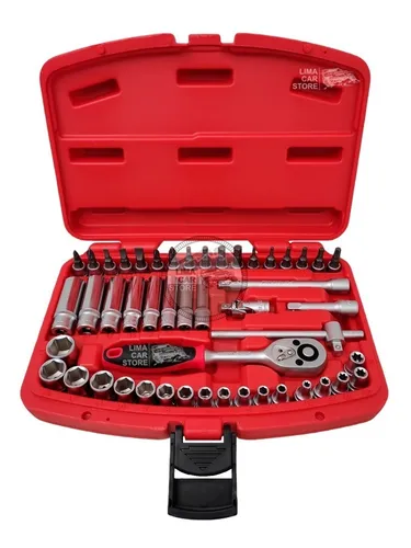 comprar Juego Maleta 48 Piezas 1\u002F4 Dados Llaves Tooltech No Stanley 