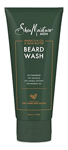 Sheamoisture Beard Wash Para Una Barba Completa Aceite De Ma