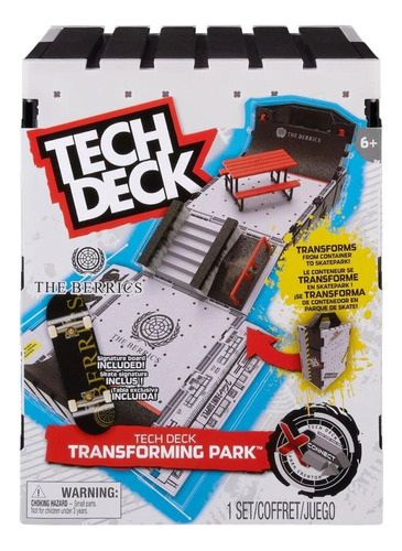 Tech Deck Parque De Skate Transformador - Sunny 3811