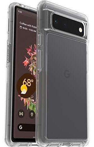 Carcasa Basica Traslucido Blanco Para Google Pixel 6 Tpu