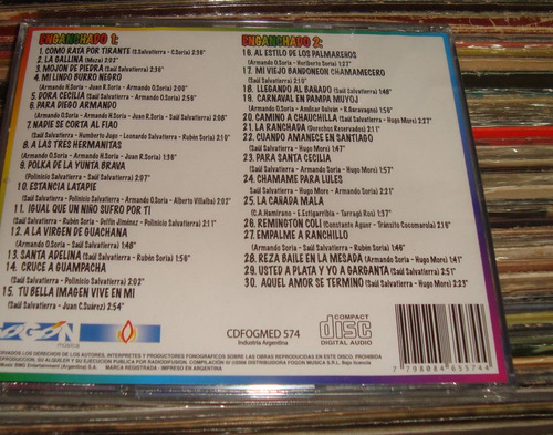 El Enganchado De Los Palmareños Cd Sellado / Kktus