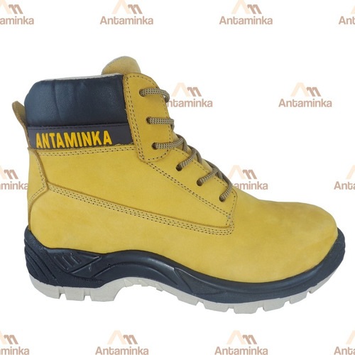 Zapatos De Seguridad Antaminka Bs28-mc Dieléctrico Amarillo