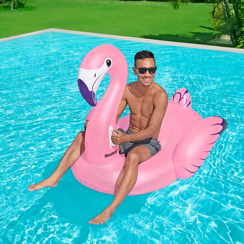 Montable Inflable Luxury Flamingo Bestway Modelo 41119