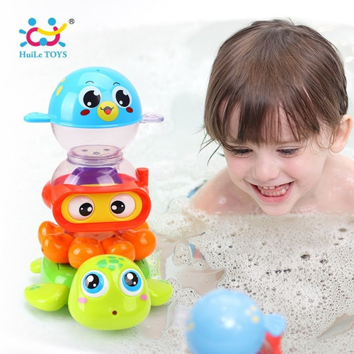 Set Baño Feliz Juguetes Para El Baño Happy Bath Time Jem