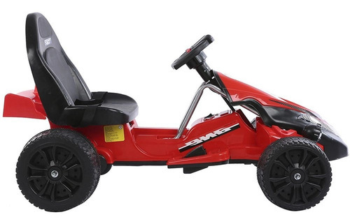 Mini Kart Elétrico Infantil 6v Vermelho Faster - Brink