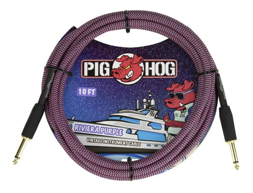 Cable Pig Hog Pch10rppr 3m Plug A Plug L P/instrumento Meses