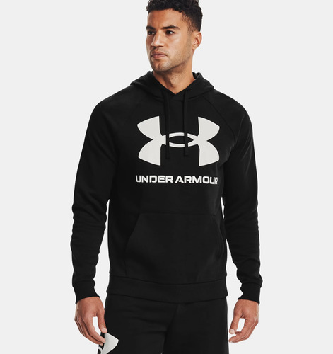 Hoodie Under Armour - Rival Fleece Big Logo Hd - Xxl