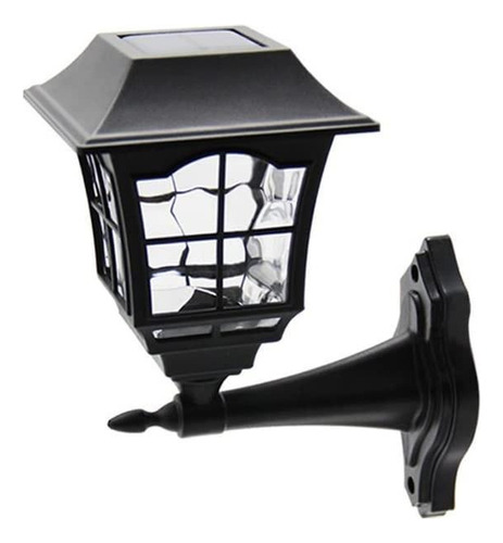 Farol Led Solar Pared Para Exteriores Resiste Agua Y Sol