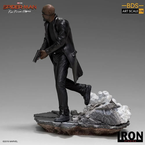 Estátua Nick Fury - Spider-man: Ffh - Art Scale 1/10
