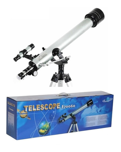 Telescopio F70060 Astronómico Profesional Utral Hd 525 Veces