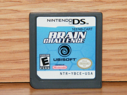 Brain Challenge Inteligencia Juego Nintendo Ds Original