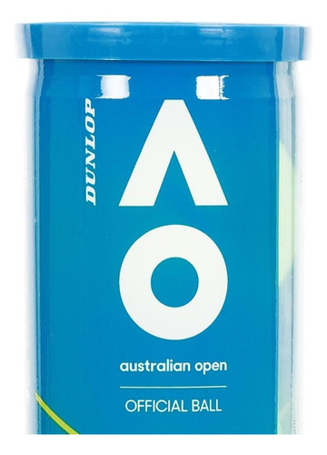 Pelota de tenis Dunlop Australian Open Pack C/3 tubos