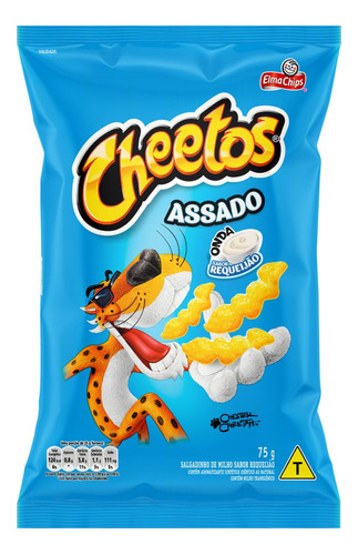 Salgadinho de Milho Onda Requeijão Elma Chips Cheetos Pacote 75g