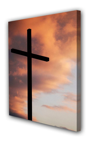 Cuadro 20x30cm Jesus Cruz Religion Biblia M4